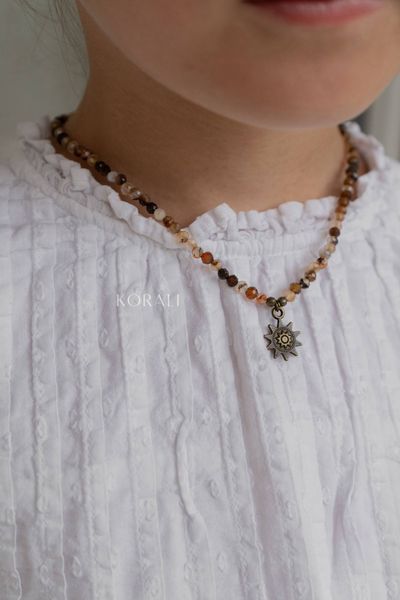 Children's choker "Honey Sun" 2485 photo
