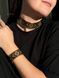 Set "Roskvitai" silanka and bracelet black and gold 360 photo 1