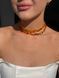 Necklace "Amber Sun" made of natural stones 2289 photo 6