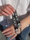 "Lesi Ukrainky" black with silver inserts 567 photo 3