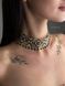 Silanka "Serpanok" golden color with black splashes 393 photo 1
