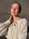 Natural jade stone necklace "Light of Hope" 533 photo 2