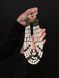Natural jade stone necklace "Light of Hope" 533 photo 6