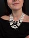 Natural jade stone necklace "Light of Hope" 533 photo 7