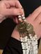 Natural jade stone necklace "Light of Hope" 533 photo 9