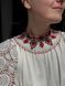 Silyanka "Lyubistok" transparent with red and black pattern 668 photo 1