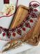 Silyanka "Lyubistok" transparent with red and black pattern 668 photo 2