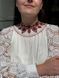Silyanka "Lyubistok" transparent with red and black pattern 668 photo 3