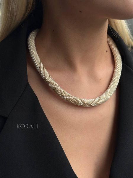 Necklace - harness "Silk" 948 photo