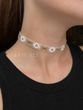 Silyanka "Pokutyanka" white with gold splash 438 photo