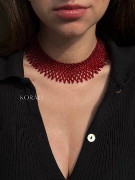 Силянка класична марсалового кольору (3 см) 2428 фото