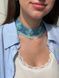 Necklace "Lace of Dreams" blue color 2385 photo 6