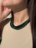Triple harness with magnetic clasp, black 753 photo