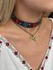 Set of "Flowering Soul" bracelet and "Grasshopper amulet" pendant 1152-1 photo 2