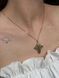 Brass cross pendant "Flowering amulet" double-sided 834 photo 10