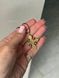 Brass cross pendant "Flowering amulet" double-sided 834 photo 2