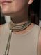 Braided harness-lariat "Sunset" made of Japanese beads 907 photo 9
