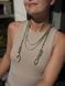 Braided harness-lariat "Sunset" made of Japanese beads 907 photo 2