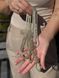Braided harness-lariat "Sunset" made of Japanese beads 907 photo 6