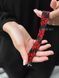 Choker "Zori" black with red 440 photo 2