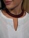 "Char-zillia" Black and Red Beaded Necklace 2539 photo 1