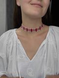 Силянка "Квітано" червоно-матова 105 фото