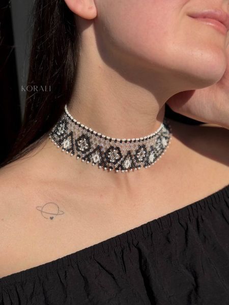 Silyanka "Honey Dreams" dark gray with white 644 photo