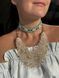 Set of ribbon necklace "Zorepad" and air necklace 187 photo 1