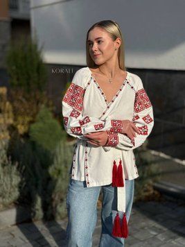Embroidered blouse "Blossom" 1131 photo