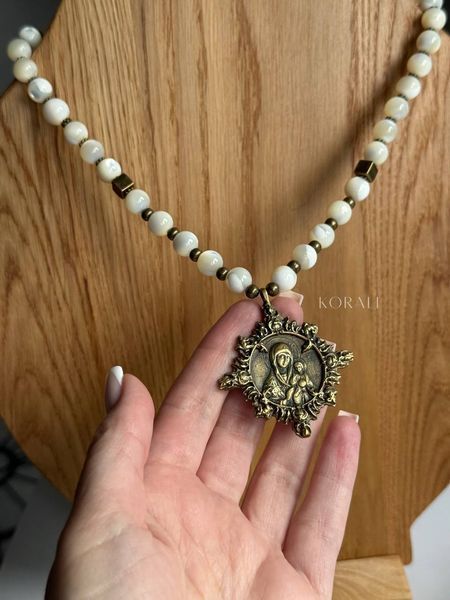 Necklace "Promise" made of natural stones 951 photo