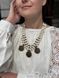 Necklace "Light of the Past" made of natural stones 678 photo 4